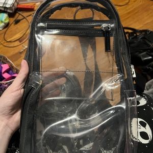 Clear Backpack NWOT